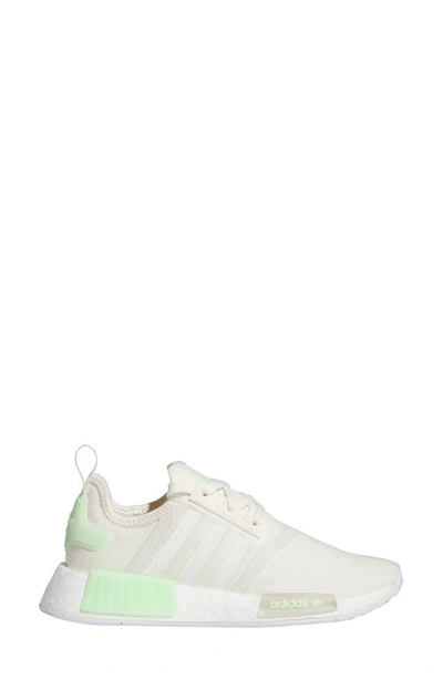 Shop Adidas Originals Nmd R1 Sneaker In Cream/ Cream/ Semi Green