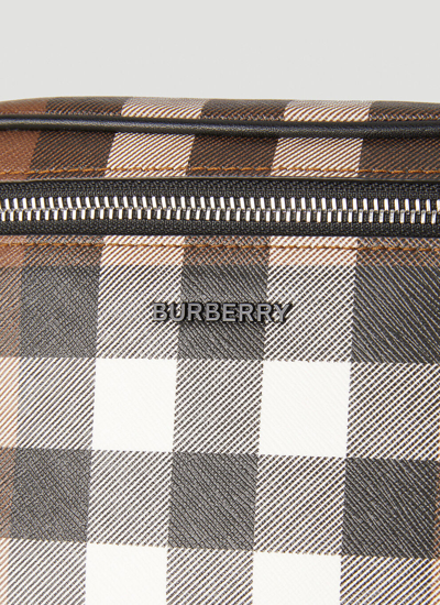 Shop Burberry Men Cason Belt Bag In Brown
