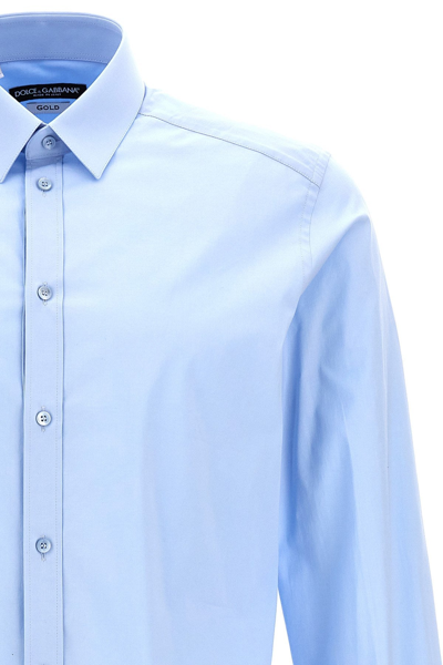 Shop Dolce & Gabbana Men Dg Essential Shirt In Blue