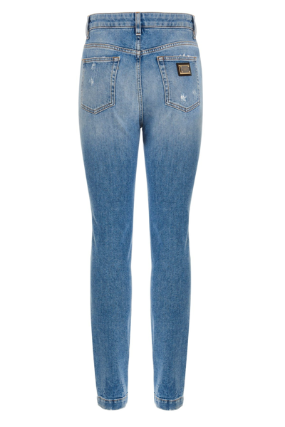 Shop Dolce & Gabbana Women 'audrey' Jeans In Blue