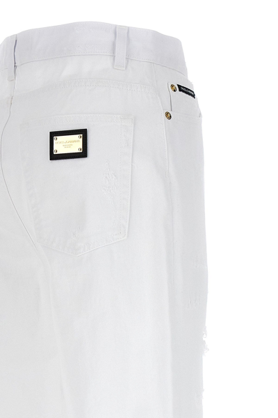Shop Dolce & Gabbana Women 'boyfriend' Jeans In White
