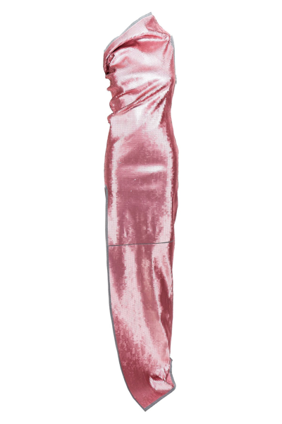 Shop Rick Owens Women 'athena' Dress In Pink