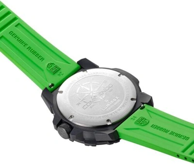 Pre-owned Luminox Xl.3337 Commando Raider Series Military Water Resistant 46mm Green Watch