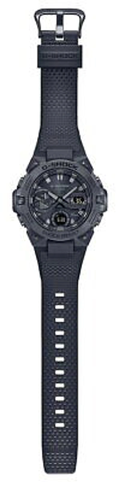 Pre-owned Casio G-shock G-steel Gst-b400bb-1ajf Black Bluetooth Tough Men Watch In Box