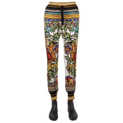 Pre-owned Dolce & Gabbana Authentic Brand  Napoleon Jogging Pants $900 (48) In Multicolor