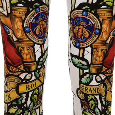 Pre-owned Dolce & Gabbana Authentic Brand  Napoleon Jogging Pants $900 (48) In Multicolor