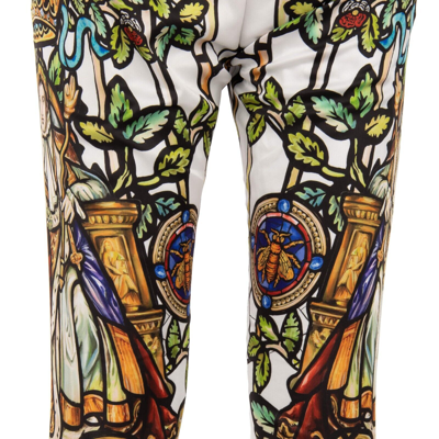 Pre-owned Dolce & Gabbana Authentic Brand  Napoleon Jogging Pants $900 (48) In Multicolor