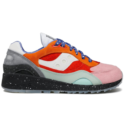 Pre-owned Saucony Shadow 6000 Space Fight Men's Sneakers S70703-01 In Multicolor