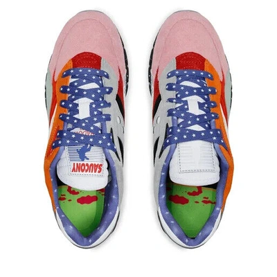 Pre-owned Saucony Shadow 6000 Space Fight Men's Sneakers S70703-01 In Multicolor