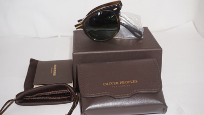 Pre-owned Oliver Peoples Sunglasses Foldable Shieldrake 1950 Ov5471su 167752 47 22 145 In Green