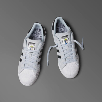 Pre-owned Adidas Originals Gmoney Bayc Punks Comic Into The Metaverse Superstar Shoes In Gray