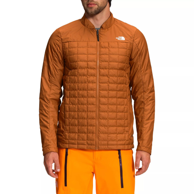 Pre-owned The North Face Men's  Cone Orange Thermoball Eco Snow Triclimate Jacket $360
