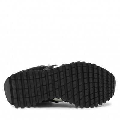 Pre-owned Emporio Armani Shoes Sneaker  Man Sz. Us 9 X4x555xm996 Q843 Black