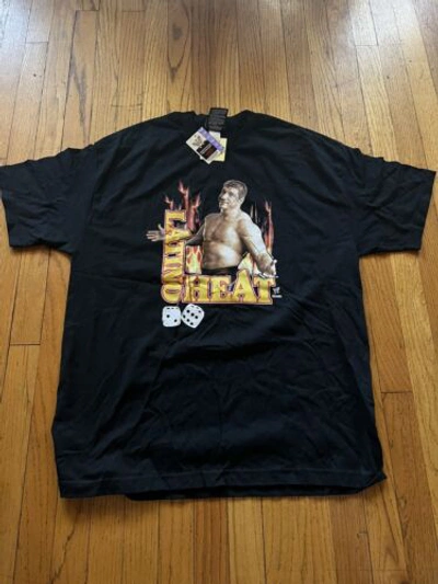 Pre-owned Wwe Vintage Eddie Guerrero Viva La Raza  M T-shit Wcw Latino Heat Wwf Medium In Black