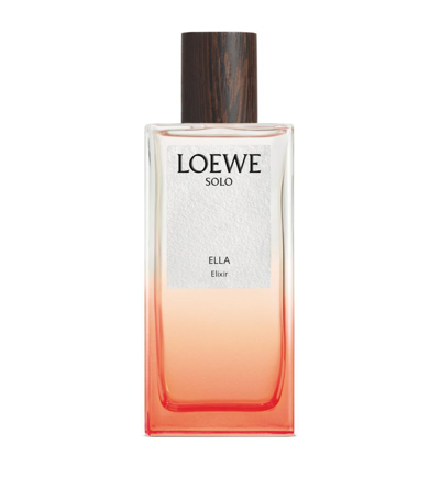 Shop Loewe Solo Ella Elixir Eau De Parfum (100ml) In Multi