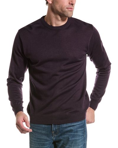 Shop Blu By Polifroni Wool-blend Sweater In Purple