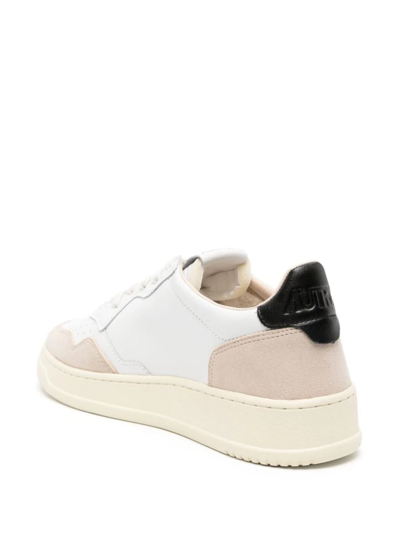 Shop Autry International Srl Sneakers With Application In White