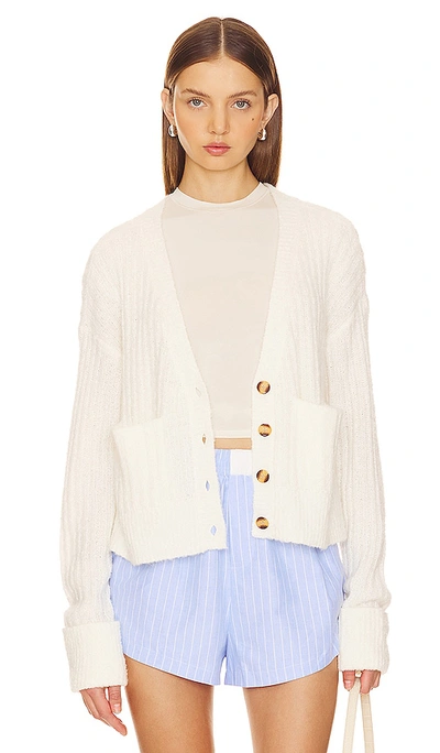 Shop Lovers & Friends Caroline Cardigan In Ivory