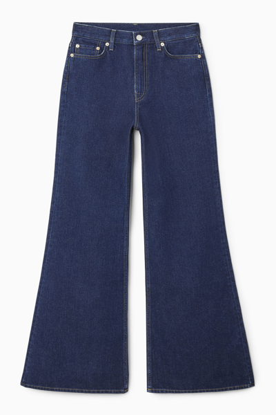 Shop Cos Ray Jeans - Flared In Blue