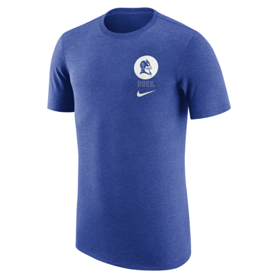 Shop Nike Duke  Men's College Crew-neck T-shirt In Blue