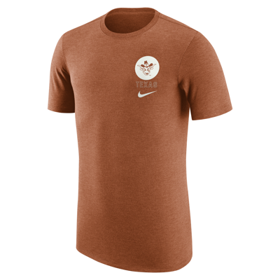 Shop Nike Texas  Men's College Crew-neck T-shirt In Orange