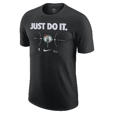 Shop Nike Boston Celtics Essential  Men's Nba T-shirt In Black