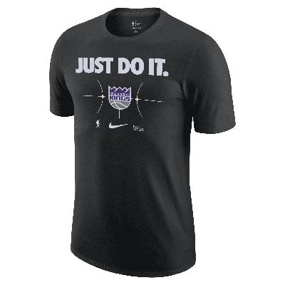 Shop Nike Sacramento Kings Essential  Men's Nba T-shirt In Black
