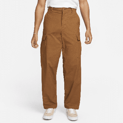 Shop Nike Men's  Sb Kearny Cargo Skate Pants In Brown