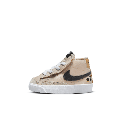 Shop Nike Blazer Mid '77 Baby/toddler Shoes In Brown