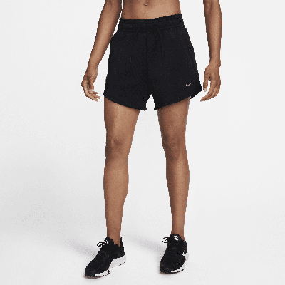 Shop Nike Women's Prima Dri-fit High-waisted Shorts In Black