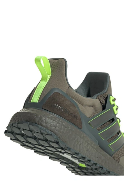 Shop Adidas Originals Ultraboost 1.0 Atr Running Shoe In Strata/ Olive/ Lucid Lemon