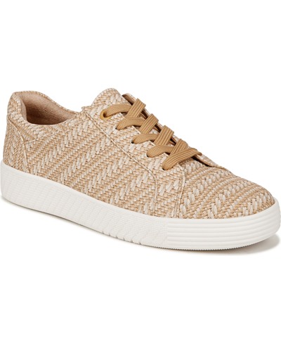 Shop Soul Naturalizer Neela Sneakers In Warm Natural Embossed Faux Leather