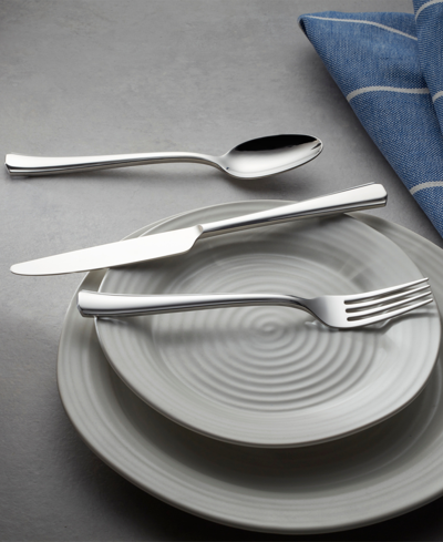 Oneida Bleeker 20 Piece Everyday Flatware Set, Service For 4 In Metallic And Stainless