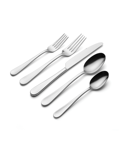 Oneida Grant 20 Piece Everyday Flatware Set, Service For 4 In Metallic And Stainless