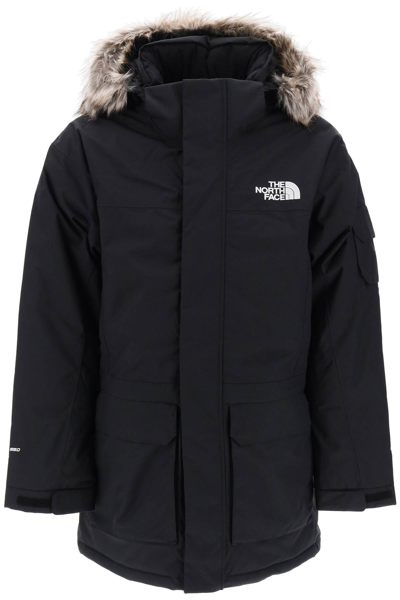 Shop The North Face Mc Murdo Hooded Padded Parka In Black