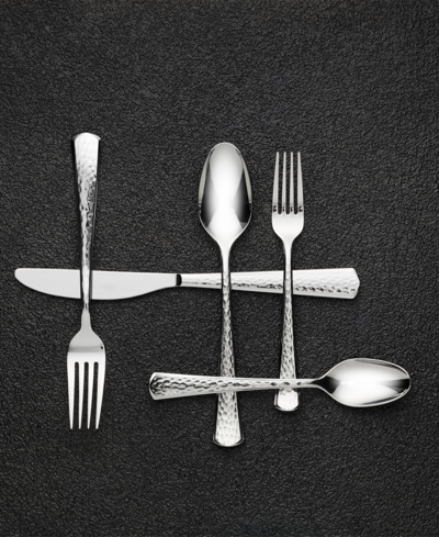 Shop Oneida Etta 20 Piece Everyday Flatware Set, Service For 4 In Metallic And Stainless