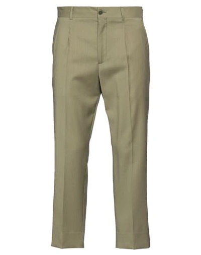 Costumein Man Pants Military Green Size 32 Virgin Wool In Green