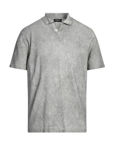 Shop Dondup Man Sweater Grey Size 40 Cotton