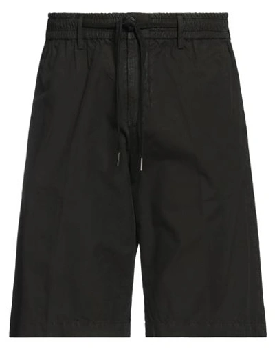 Shop Perfection Man Shorts & Bermuda Shorts Black Size 38 Cotton