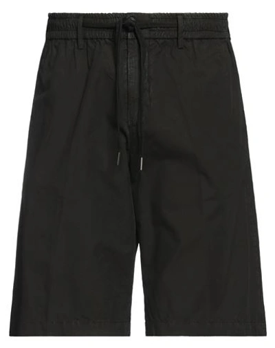 Perfection Man Shorts & Bermuda Shorts Black Size 38 Cotton In Black