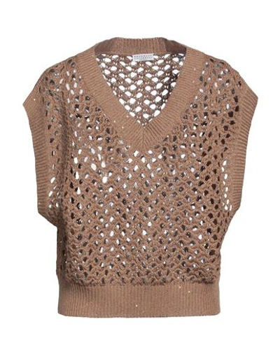 Brunello Cucinelli Knit In Beige