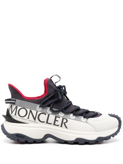 Shop Moncler Sneakers Blue