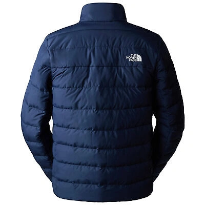 Pre-owned The North Face A23g Herrenjacke Nf0a84hz8k2 M Aconcagua 3 Jacket In Blau