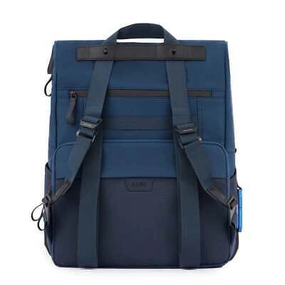 Pre-owned Piquadro Original  Rucksack Corner 2.0 Unisex Blau Wandelbare - Ca5855c2o-blu In Multicolor