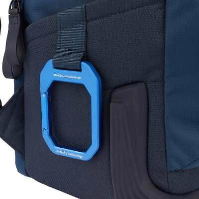 Pre-owned Piquadro Original  Rucksack Corner 2.0 Unisex Blau Wandelbare - Ca5855c2o-blu In Multicolor