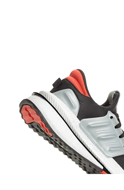 Shop Adidas Originals Boost Running Shoe In Black/ Black/ Bright Red