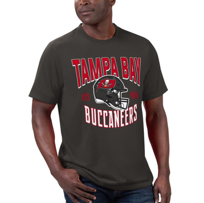 Shop G-iii Sports By Carl Banks Red/pewter Tampa Bay Buccaneers T-shirt & Full-zip Hoodie Combo Set