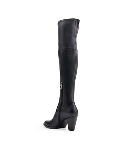 Shop Aerosoles Women's Lewes Over The Knee Dress Boot In Black