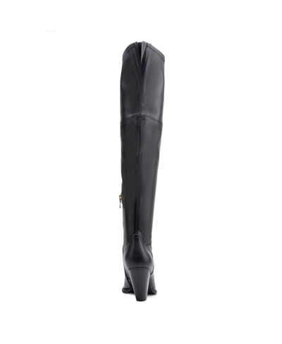 Shop Aerosoles Women's Lewes Over The Knee Dress Boot In Black