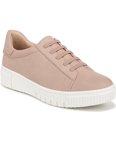 Shop Soul Naturalizer Tia Step-in Sneakers In Vintage Mauve Faux Suede